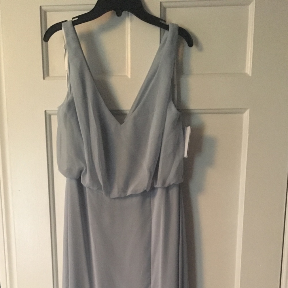 Dessy Group Bridesmaid Dress TH006 in Mist